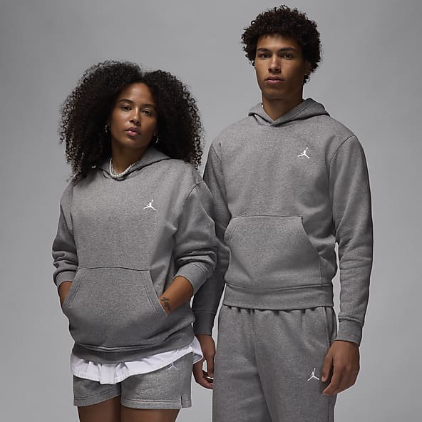 Mens Jordan Grey Hoodies Pullovers. Nike